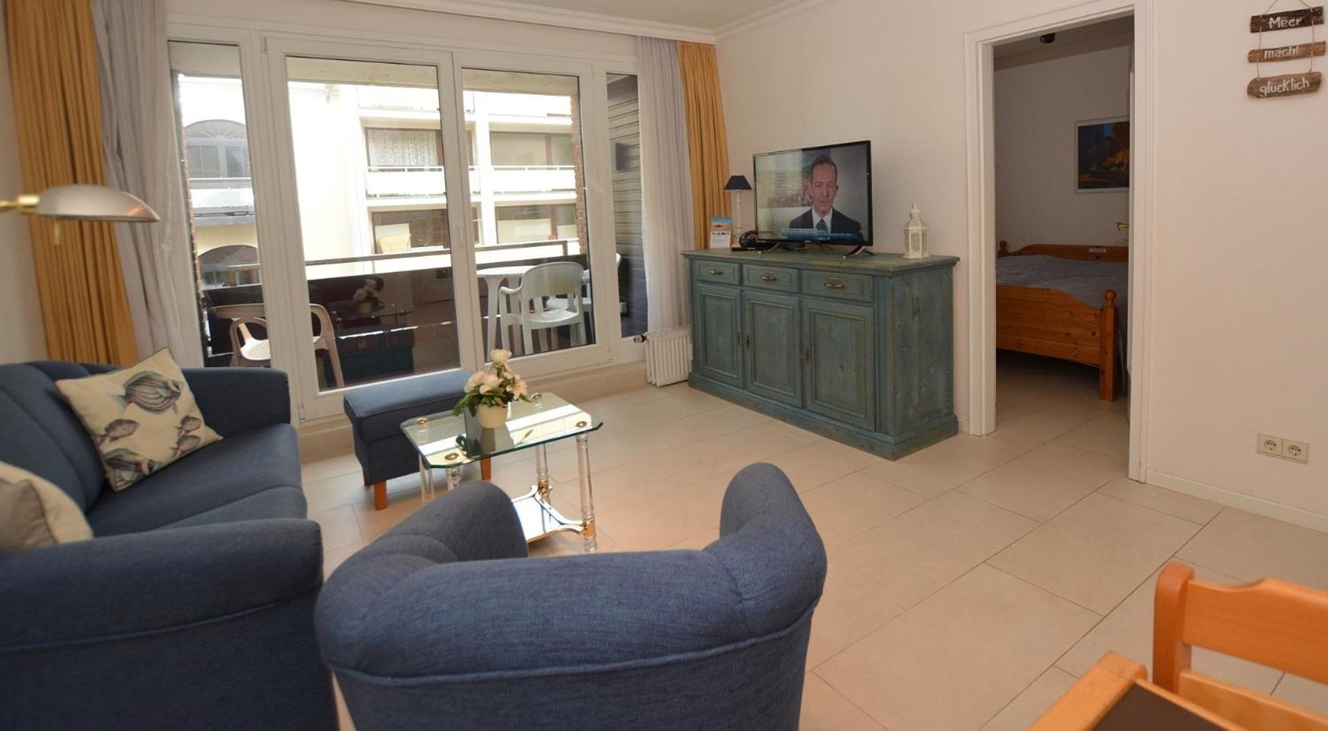 4-21, Friedrichstr, Im Herzen Westerlands, Sehr Strandnah, Balkon, 2 Zi Buitenkant foto
